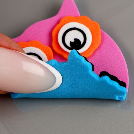 A set of stickers from EVA "owls", 8 pcs.-2
