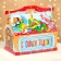 New Year. Gift box New Year's feeder "wooden" with animation 26.4 x 14 x 18.5 cm.