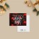 Postcard - compliment "Wonderful New Year", 8 x 6 cm, New Year
