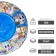 Winter Star Tubing Wheel Steer, LED lighting, Czech diameter 100 cm