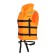 Safety vest with Yugana headrest, size 56-62, orange