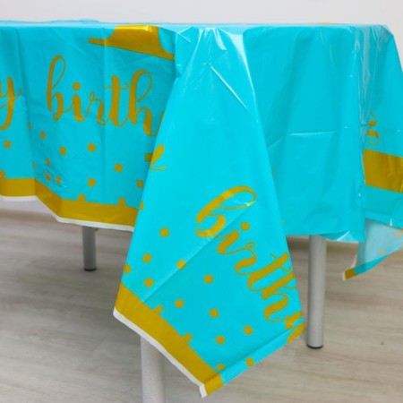 Groundpress "1 year", 137 × 220 cm, blue color-1