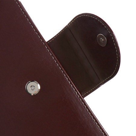 Dated diary 2024 A5 176 sheets, Devente.norwich, solid cover with artificial leather foam, lies, cream block 70 g/m2, brown-6