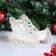 New Year. Wooden Kashpo, 23 × 10 × 14 cm "New Year. Sledi", gift packaging, white