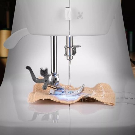 Sewing machine KitFort KT-6042, 9 W, 12 operations, semi-automatic, white-6