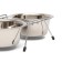 A set of 2 bowls on a stand, 2 x 800 ml