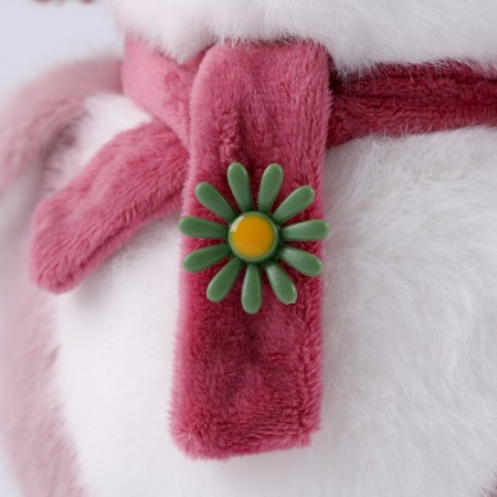 New Year's soft toy "Penguin", pink color, for the New Year-3