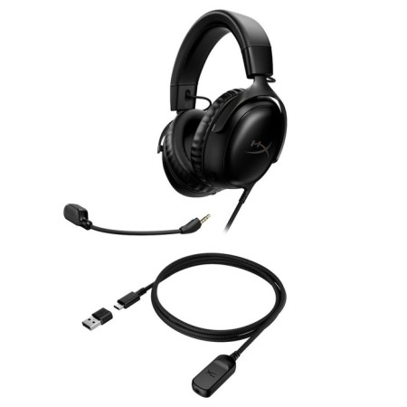 Headphones with a microphone Hyperx Cloud III Black 1.2M Monitor headulery (727a8aa)-5