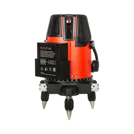Laser Laser RGK LP-64, 20 m, 5 rays, 635 HM, 5/8 ", grade 2-1