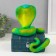 New Year's figure "Cobra on the chest" 20 x 17 x 12 cm.