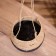 Kashpo wicker, suspended 20x20x65 cm