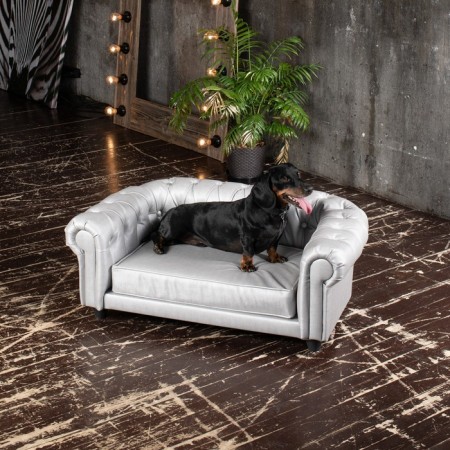 Sulperion Oscar, 95x61x34 cm, furniture fabric, size m, gray