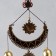Wind Music Metal "Ganesha, Necklace" 5 bells 60 cm