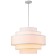 Suspended Indigo lamp, 13018/3p White. 3x60W, E27, 600x600x620/2120 mm, white color