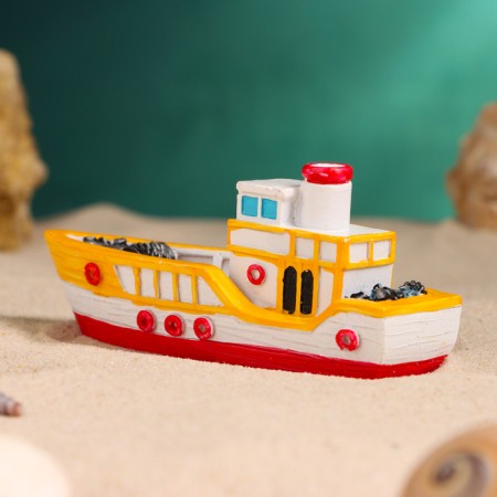 Souvenir ship "Fisherman" 10cm-7