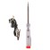 Car probe with a lamp and wire plastic/metal 6/12/24V 140mm