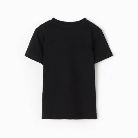 T -shirt for a boy, color black, height 104 cm-3