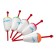 Winter Yaman "cone", foam, 1.1 g, color mixt. 5 pcs.