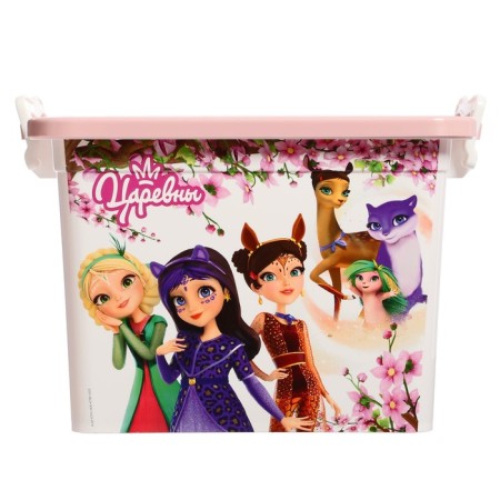 Container for storing things "Princess", 8.5 l, with a lid-1
