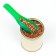 Spoon for bird feed 12.5 x 1.5 x 3.5 cm, green