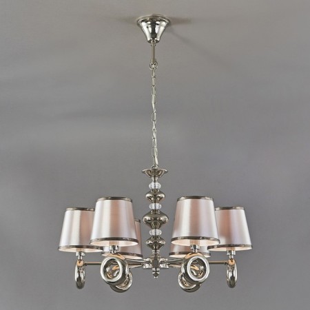 Suspension lamp 6x40W E14, size 67x67x40 cm-2