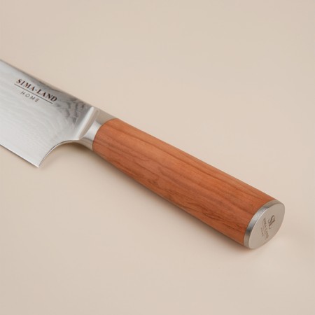 Koty Kitchen Sl Home "Olivia", chef, blade 20.32 cm, Dama steel, brown color-5