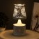 Aroma lace with backlight "Salute" E27 40W+RGB white 13x13x30 cm