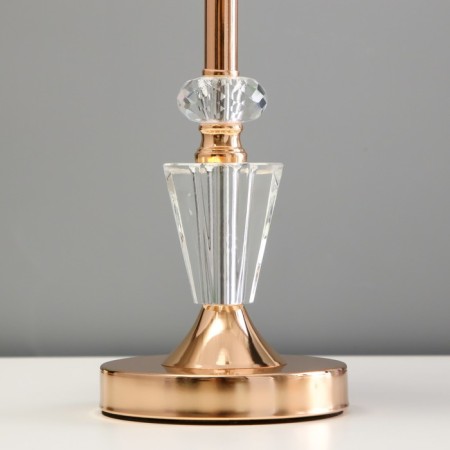 Lesia table lamp E14 40W gold 22x22x40 cm-4