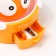 Touch-lamp with a carrot carrot planter LED, from USB/AKB 6 W Orange-yellow 8x6x25 cm Risalux