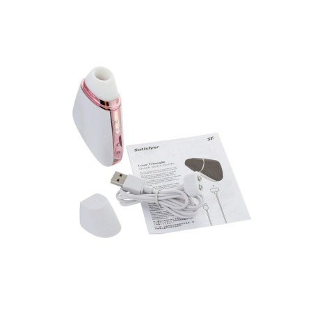 Vacuum-wave contactless stimulator of the Satiffyer Love Triangle, ABS plastic/silicone-4