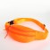 Lightning waist bag, 2 pockets, orange color