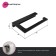 IDDIS SLIDE toilet paper holder, without cover, black