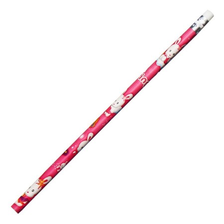Pencil Chernographic Calligrata "Bunny", HB, with an eraser, round building-1