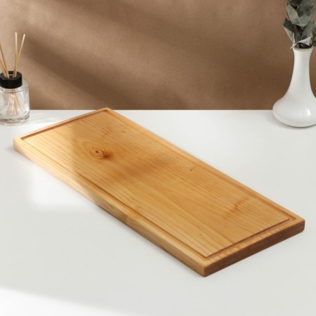 Groot board with ADELICA bloodstream, 50 × 20 × 2 cm, covered with oil, whole birch-3