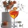 A set of glasses for wine and cocktails, Lav Misket, 645 ml, 6 pcs
