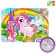 Puzzle in the frame "Country Pony", 34 parts + coloring