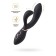 Waname D-Splash Avalanche vibrator, 20.5 cm, silicone, black color