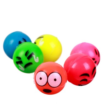 Rubber ball "Erys", 2.7 cm, MIX color-1