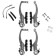 Dream Bike, V-Brake brakes, aluminum, 110 mm frames, pads 60 mm, silver color