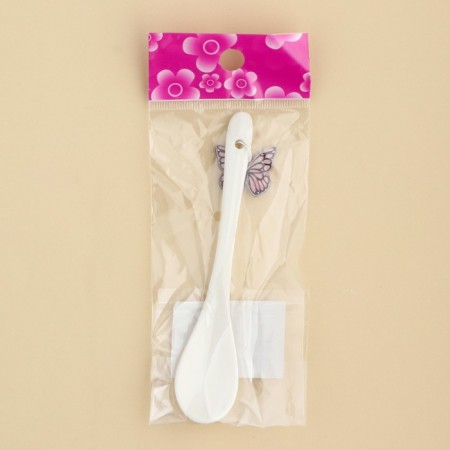 Spoon souvenir "tenderness", ceramics, 2.5 x 12.5 cm.-3
