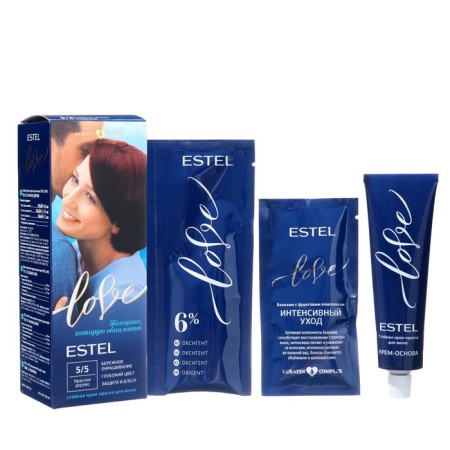 Persistent Hair Cream Estel Love Red Tree-6