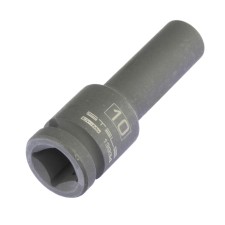 Головка ударная Stels 13934, 10 мм, 1/2", CrMo, шестигранная, удлиненная