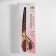 Clothing, mowed blade, 10.5 ", 26.5 cm, gold color.
