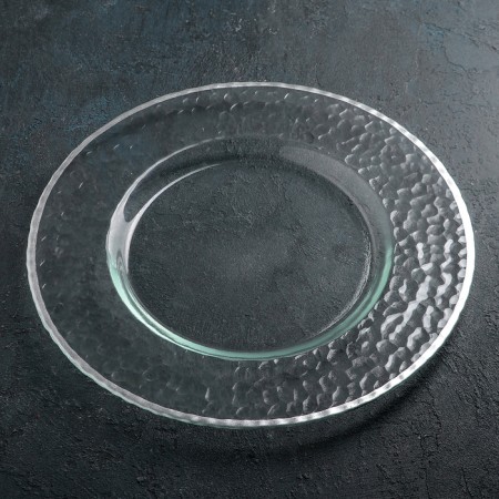 Layer plate "Fisher", d = 35 cm, silver stroke color-1