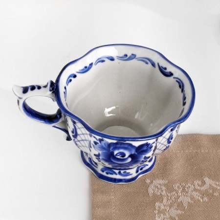 Cup "Dream", 13 × 10 × 8 cm, gzhel-2