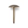 Tundra nails, decorative, 10x18.5 mm, bronze, 50 pcs