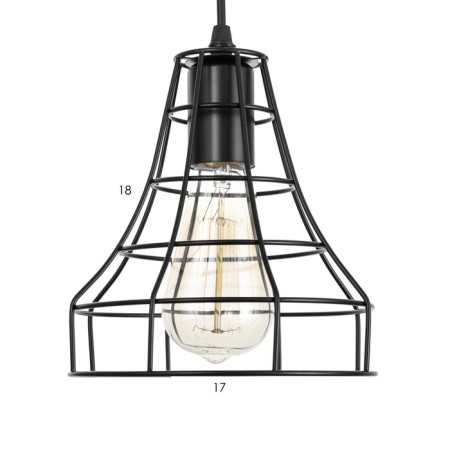 Lamp "Cup" 3he27 40W 50x18x19-139 cm-4