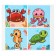 Puzzle "sea inhabitants"