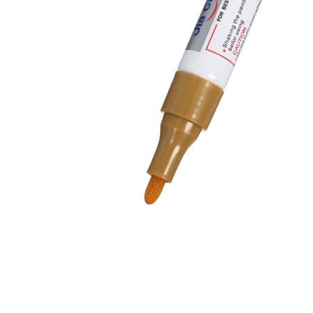 Marker-painting (varnish) Tip of bullet-shaped 4 mm, gold (price per pcs)-6