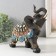 Souvenir Polystone "Elephant in Red-blue Popone" MIX 20x10x21 cm